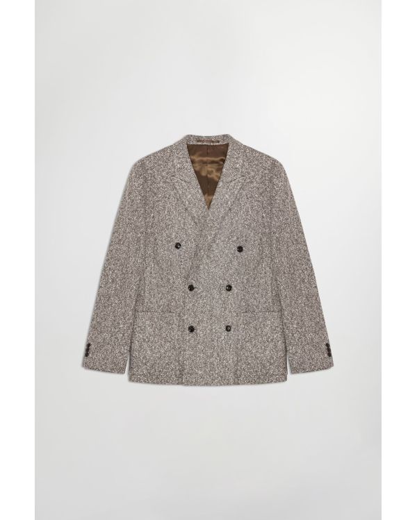 BLAZER JORDIN BOUCLE YARN DUSKY PORT