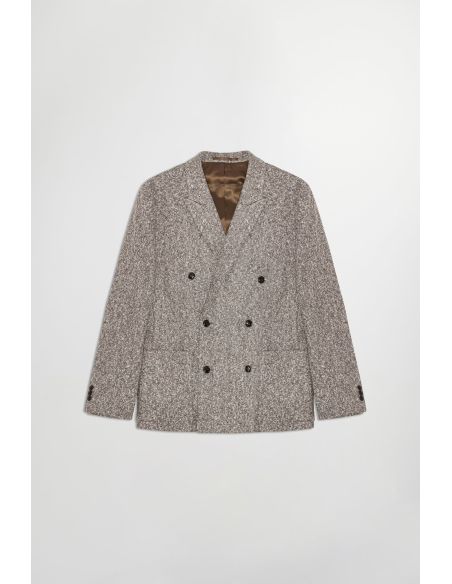 BLAZER JORDIN BOUCLE YARN DUSKY PORT