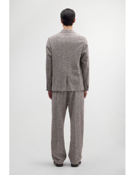 BLAZER JORDIN BOUCLE YARN DUSKY PORT
