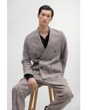 BLAZER JORDIN BOUCLE YARN DUSKY PORT
