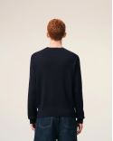 PULL COL ROND AMI DE COEUR EN LAINE MERINOS