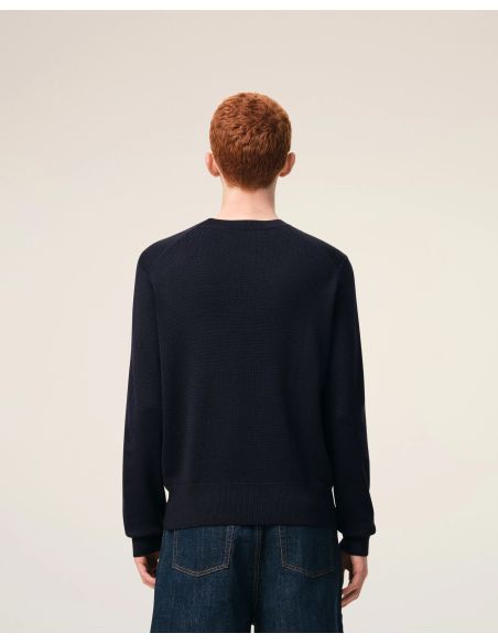 SWEATER ROUND NECK AMI DE COEUR IN MERINO WOOL