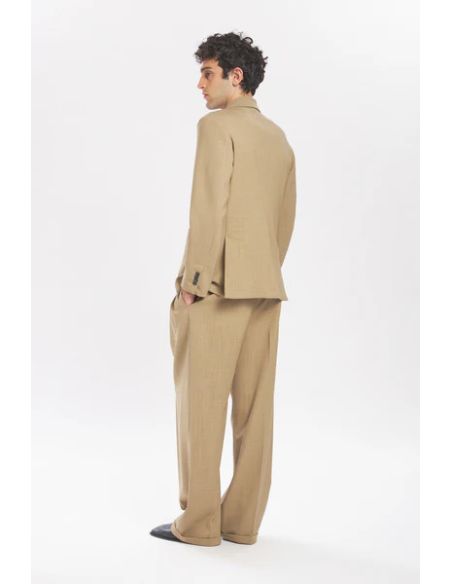 PANTALON BRAGHIER GRANA KAKI