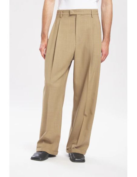 TROUSERS BRAGHIER GRANA KHAKI