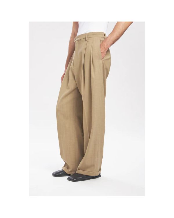 PANTALON BRAGHIER GRANA KAKI