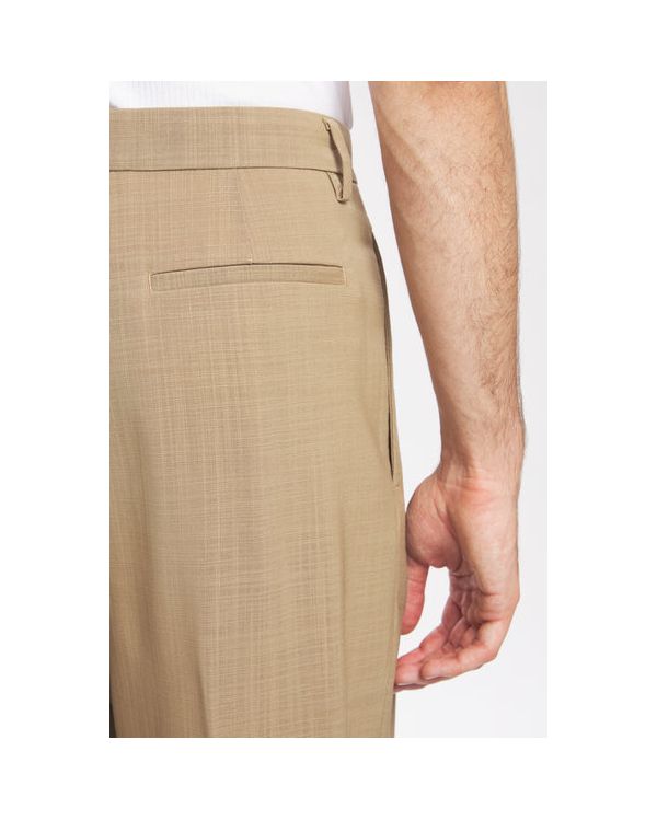TROUSERS BRAGHIER GRANA KHAKI