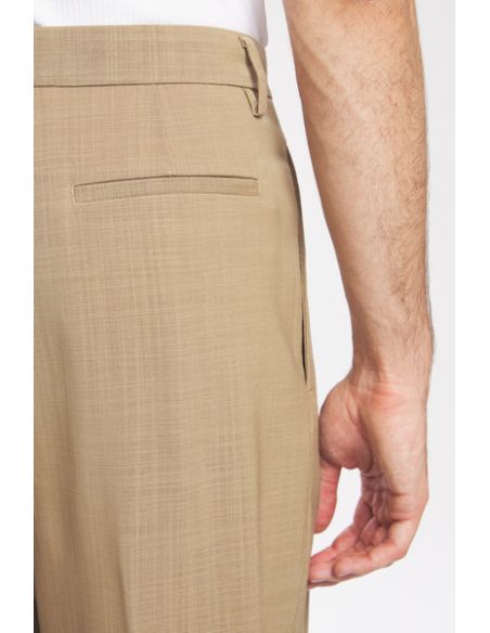 PANTALON BRAGHIER GRANA KAKI
