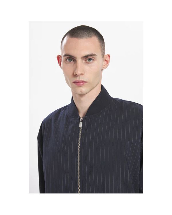 MANTEAU GABIER FULGOR MARINE