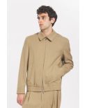 COAT TIBIO GRANA KHAKI