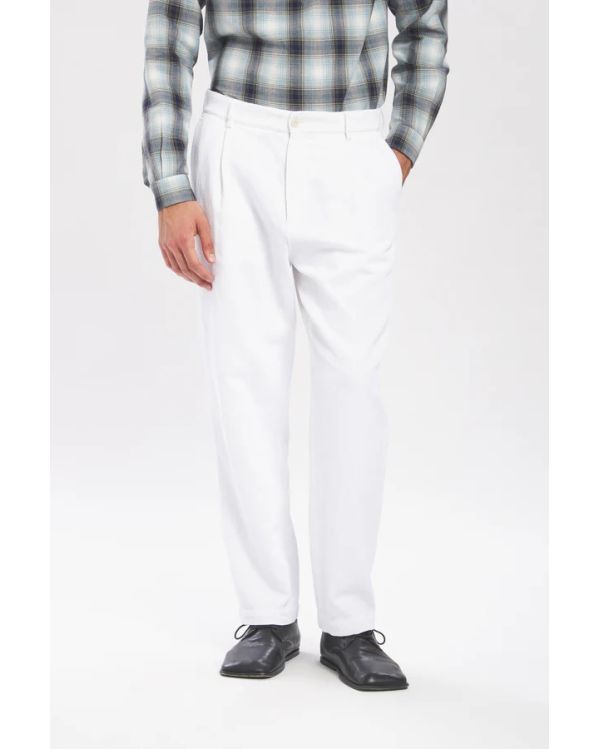TROUSERS MAZENGO FURIAN BIANCO 2