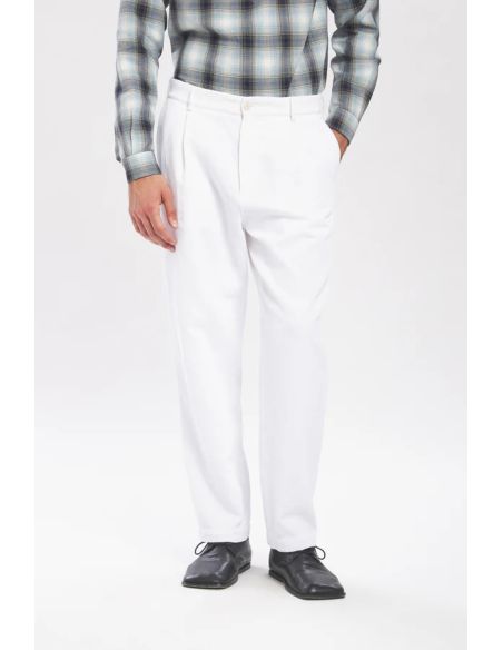 PANTALON MAZENGO FURIAN BIANCO