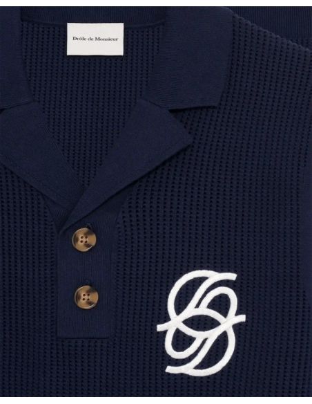 POLO MAILLE MONOGRAMME
