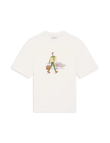 TSHIRT L'HOMME AU TABLEAU BLANC WHITE