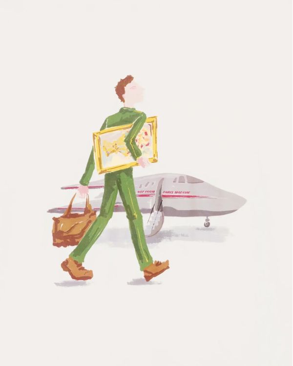 TSHIRT L'HOMME AU TABLEAU BLANC WHITE 2