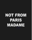 LE TSHIRT SLOGAN NOIR