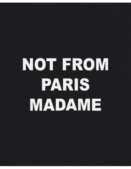 LE TSHIRT SLOGAN NOIR