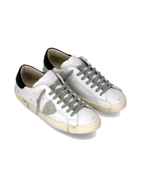 SNEAKERS PRSX HOMME BLANC ET NOIR