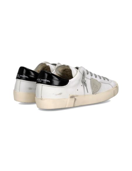 PRSX MAN WHITE AND BLACK SNEAKERS
