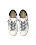 PRSX MAN WHITE AND BLACK SNEAKERS