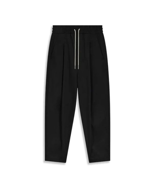 THE CROPPED PANTS BLACK