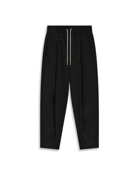 LE PANTALON CROPPED NOIR