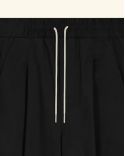 THE CROPPED PANTS BLACK