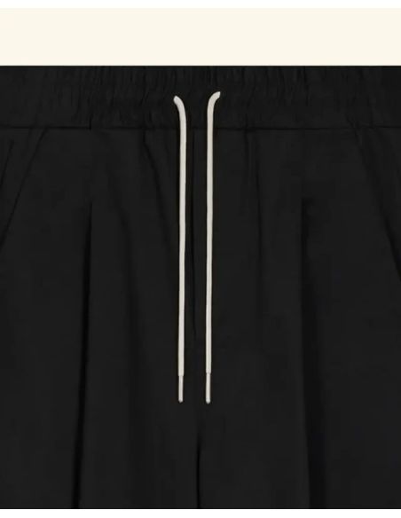 LE PANTALON CROPPED NOIR