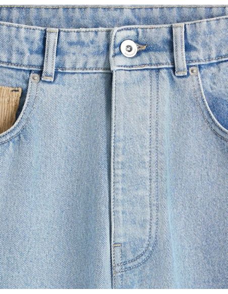 THE WASHED JEANS LIGHT BLUE
