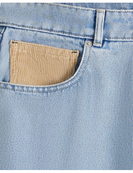THE WASHED JEANS LIGHT BLUE