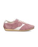 WOMEN PINK SUEDE PLANK SNEAKERS