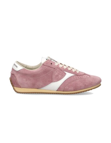 WOMEN PINK SUEDE PLANK SNEAKERS