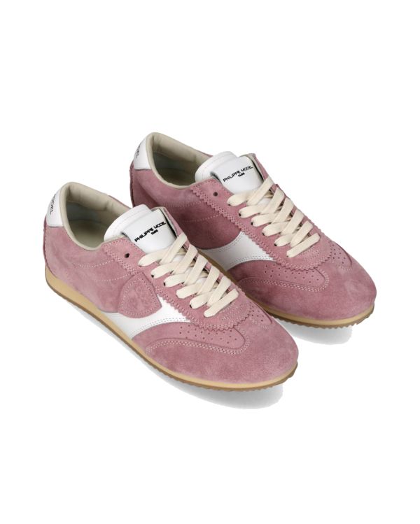 SNEAKERS PLANCHE FEMME DAIM ROSE 2