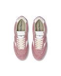 WOMEN PINK SUEDE PLANK SNEAKERS