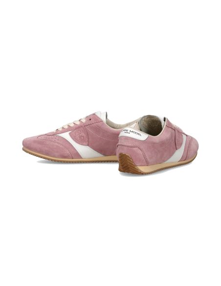 WOMEN PINK SUEDE PLANK SNEAKERS