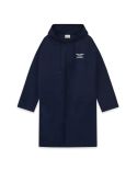 PARKA SLOGAN BLEU MARINE