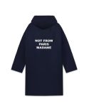SLOGAN PARKA NAVY