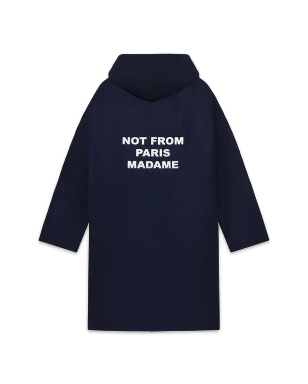 PARKA SLOGAN BLEU MARINE 2