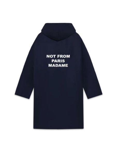 PARKA SLOGAN BLEU MARINE