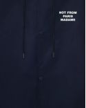 SLOGAN PARKA NAVY