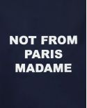 SLOGAN PARKA NAVY