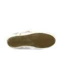 PRSX WOMEN WHITE MUD AND BEIGE LEOPARD SNEAKERS