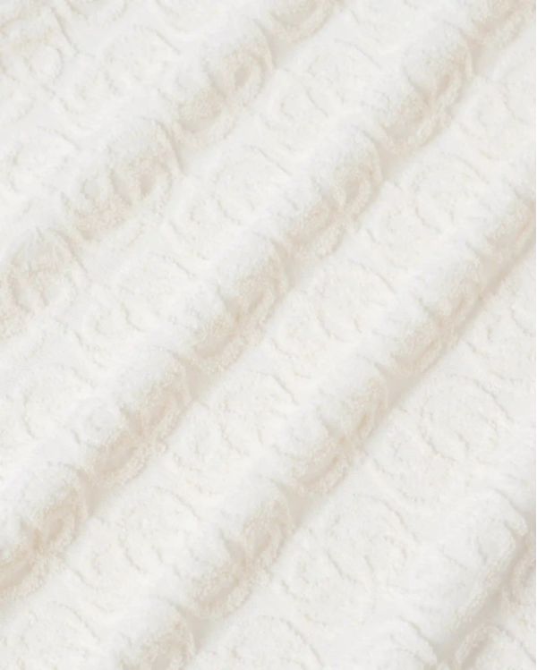SHORT MONOGRAM OFF WHITE
