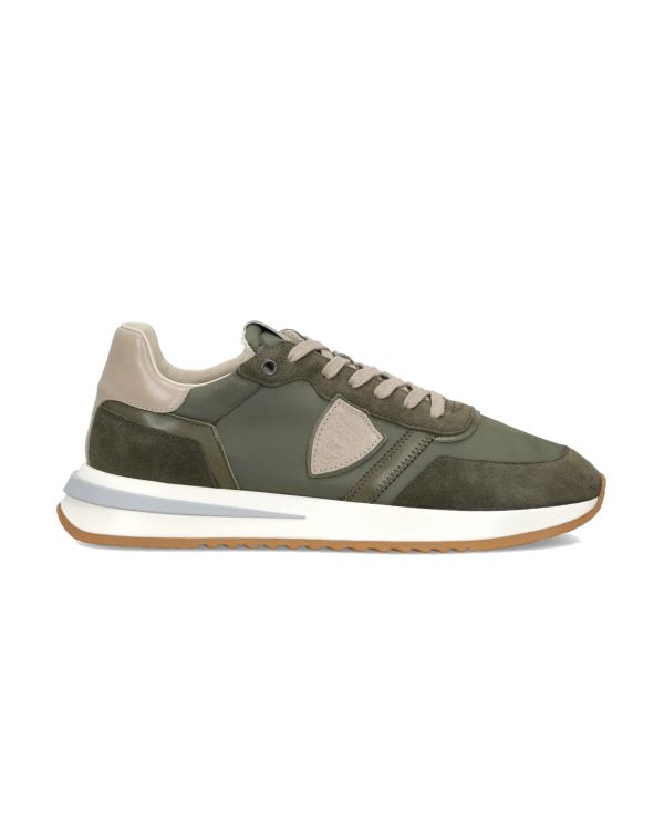 MEN TROPEZ 2.1 SNEAKERS MILITARY GREEN AND ANTHRACITE GREY