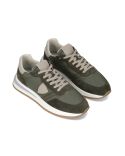 MEN TROPEZ 2.1 SNEAKERS MILITARY GREEN AND ANTHRACITE GREY