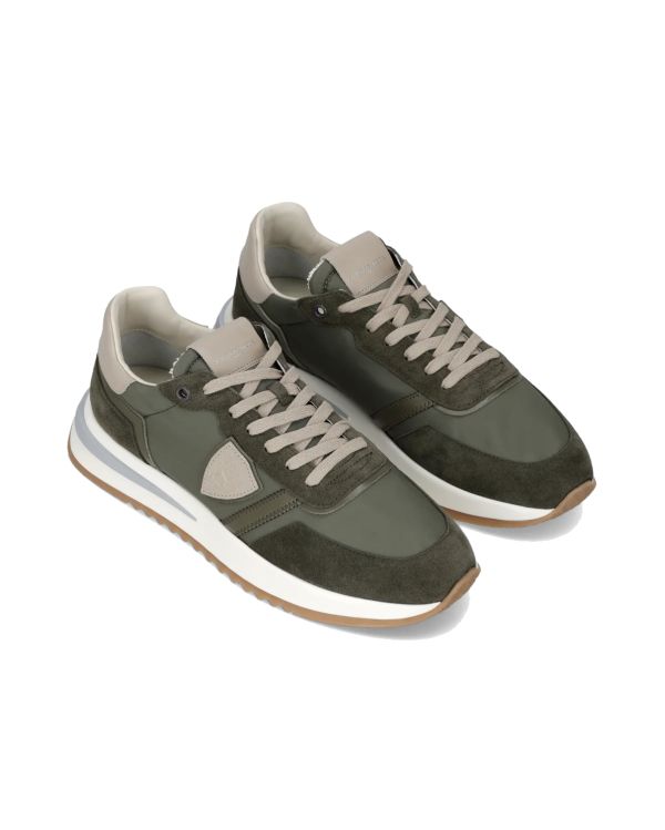 SNEAKERS TROPEZ 2.1 HOMME VERT MILITAIRE ET GRIS ANTHRACITE 2