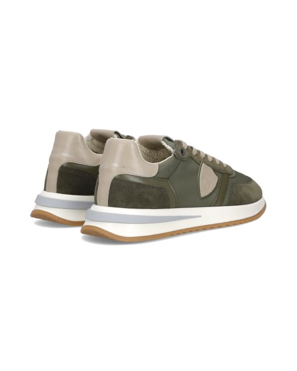 SNEAKERS TROPEZ 2.1 HOMME VERT MILITAIRE ET GRIS ANTHRACITE