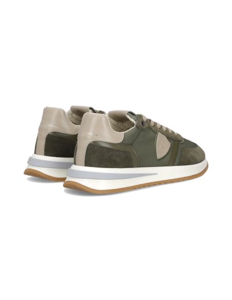 SNEAKERS TROPEZ 2.1 HOMME VERT MILITAIRE ET GRIS ANTHRACITE