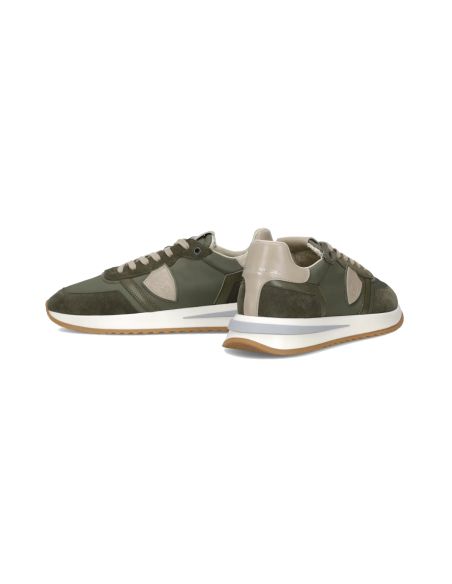 MEN TROPEZ 2.1 SNEAKERS MILITARY GREEN AND ANTHRACITE GREY