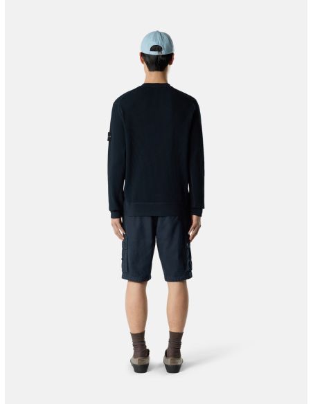 WAFFLE SWEATSHIRT6100056 NAVY