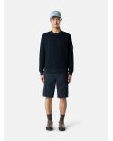 WAFFLE SWEATSHIRT6100056 NAVY